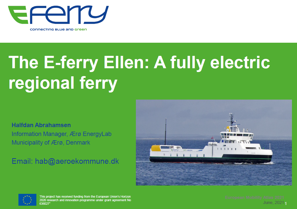 “All aboard!” EFerry Ellen and the future of electric shipping
